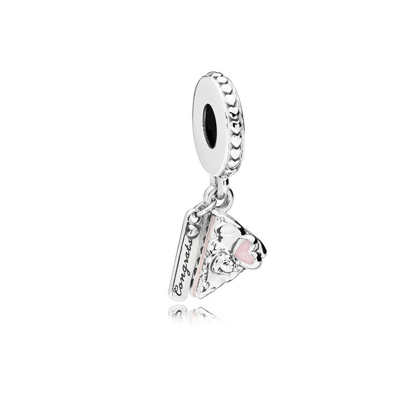 925 silver bracelet DIY beaded sterling silver pendant