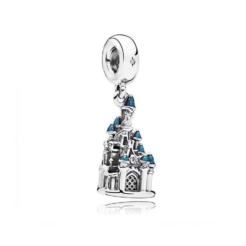 925 silver bracelet DIY beaded sterling silver pendant