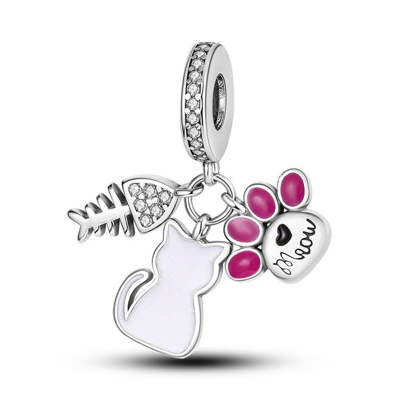 925 Silver Bracelet Charm Beaded Accessory