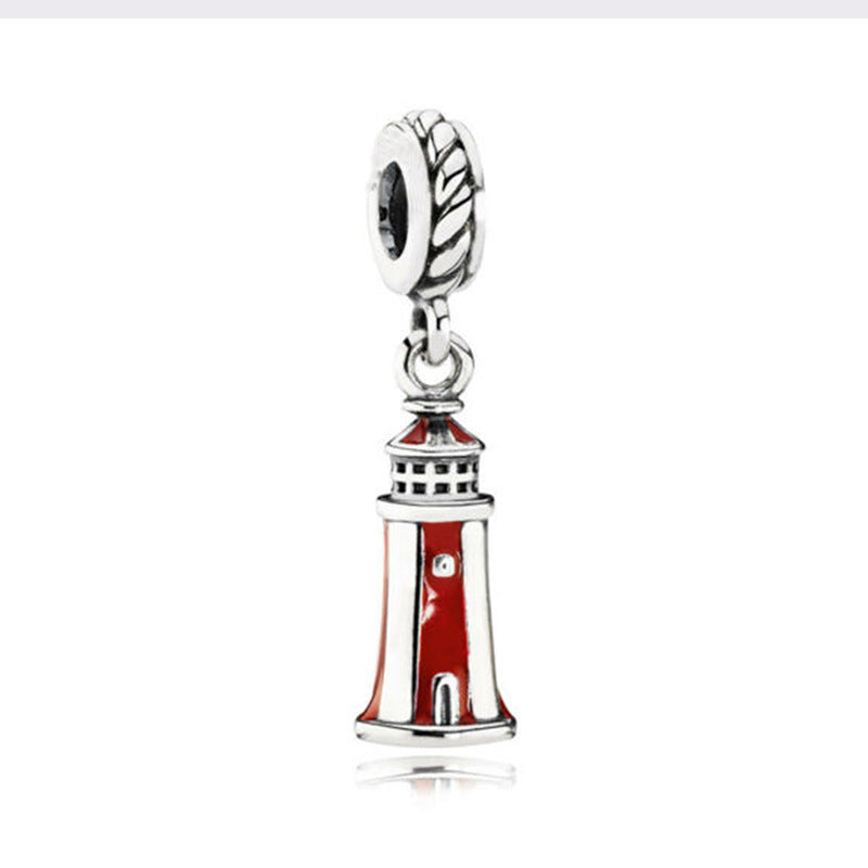 925 silver bracelet DIY beaded sterling silver pendant