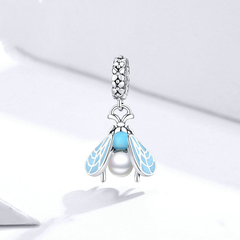 Sterling Silver Diy Bracelet Pendant Jewelry Fashion S925 Charm