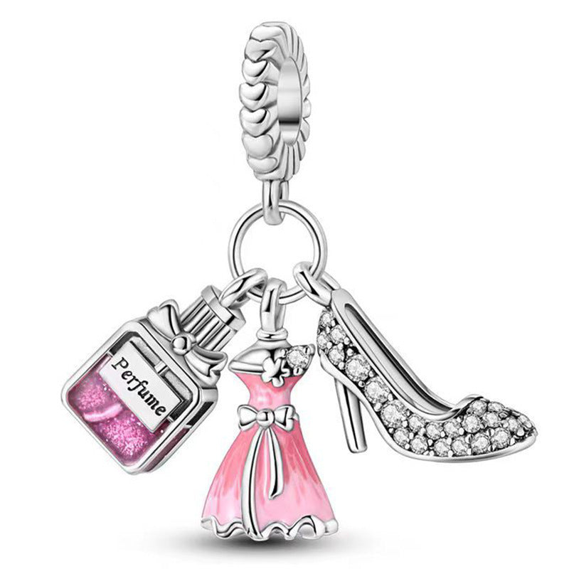 Romantic Balloon Girl Bracelet Hanging Piece Pendant