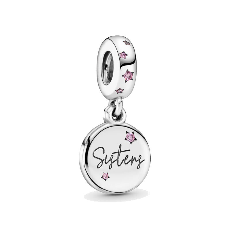 925 silver bracelet DIY beaded sterling silver pendant