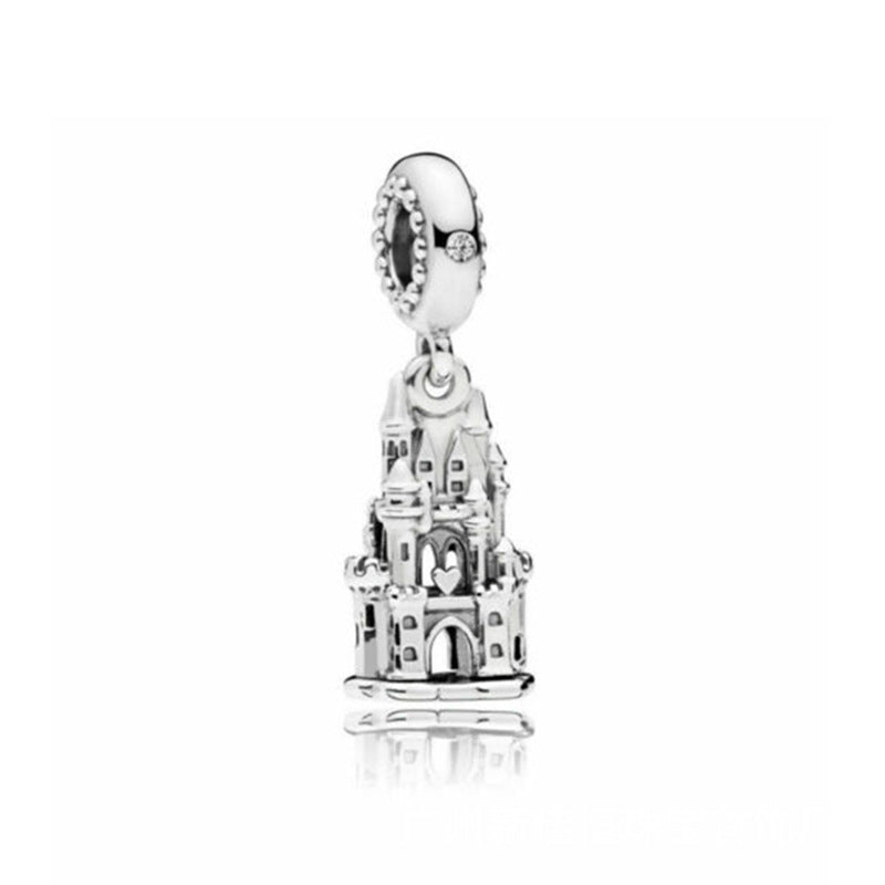 925 silver bracelet DIY beaded sterling silver pendant