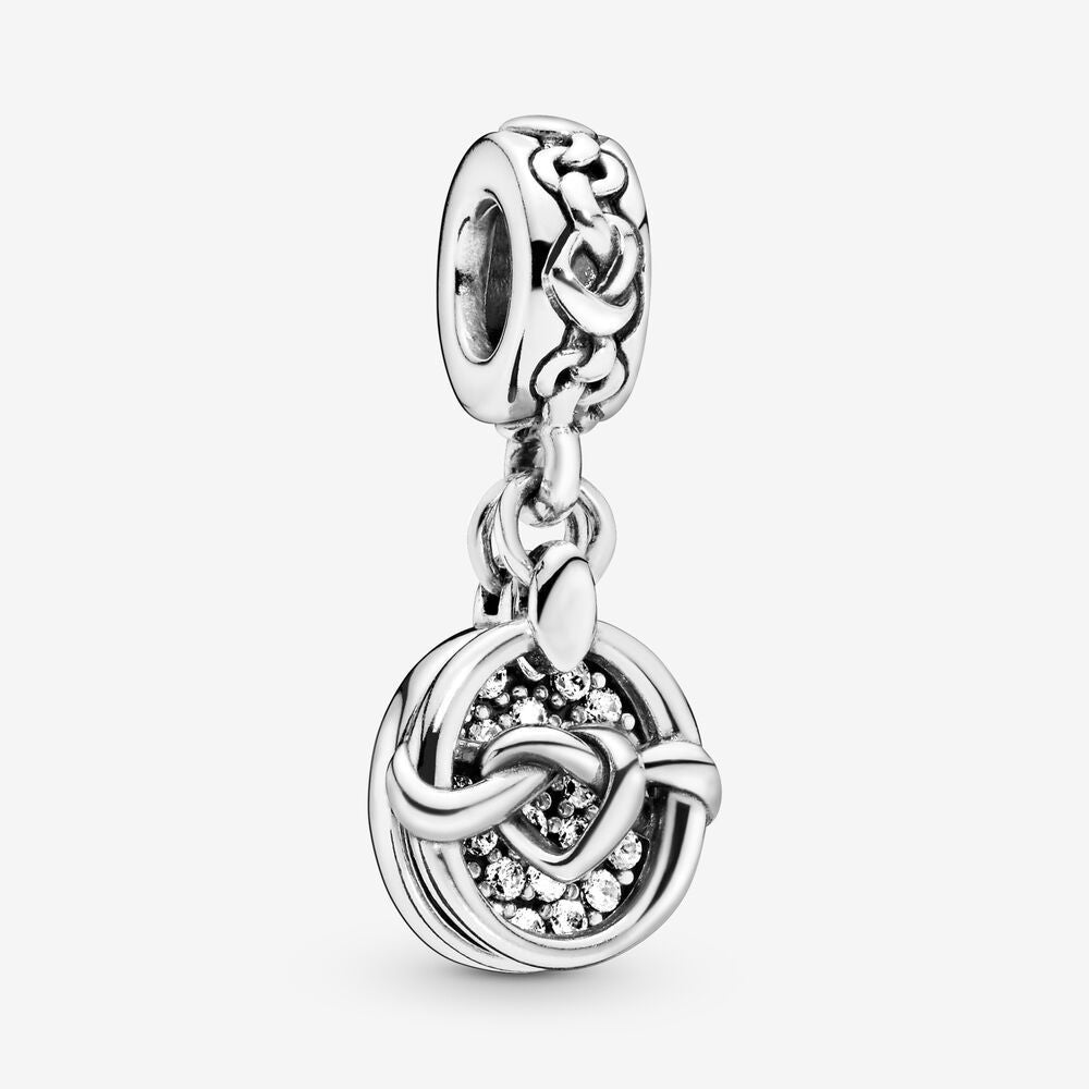 Sterling Silver Simple Love Pendant Bracelet