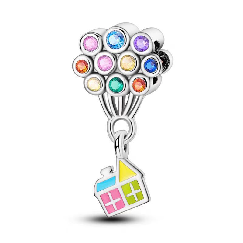 Romantic Balloon Girl Bracelet Hanging Piece Pendant