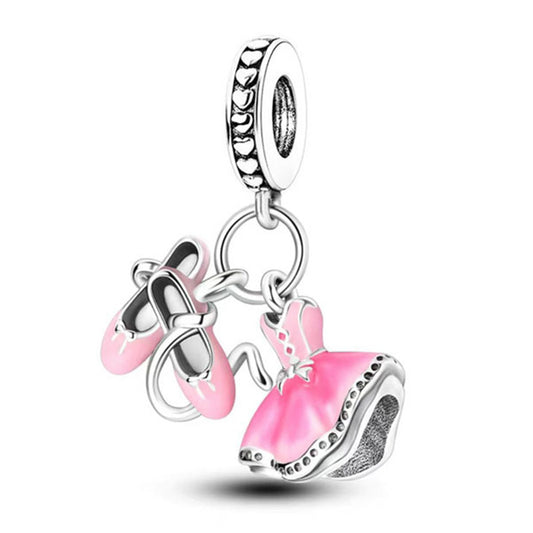 Romantic Balloon Girl Bracelet Hanging Piece Pendant