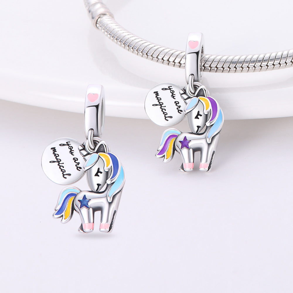DIY Scattered Beads Simple Luminous Charm Beads